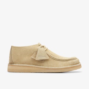 Cizme De Desert Barbati Clarks Desert Nomad Maple Hairy Suede Maple Hairy | 694780KGZ