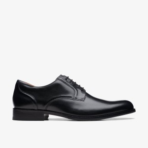 Pantofi Eleganți Barbati Clarks Craft Arlo Lace Black Leather Negrii | 625934IWG