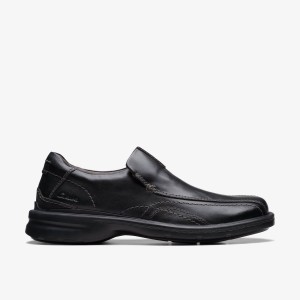 Pantofi Eleganți Barbati Clarks Gessler Step Black Leather Negrii | 408527SYE
