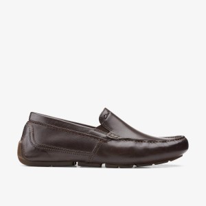 Pantofi Eleganți Barbati Clarks Markman Plain Dark Brown Maro Inchis | 851963DHX