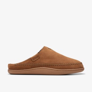 Papuci Barbati Clarks Frien Wall Tan Maro | 147365UCB