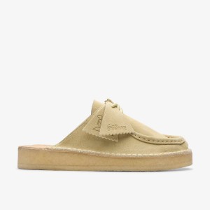 Saboti Dama Clarks Desert Nomad Mule Maple Suede Maple | 058794MGW