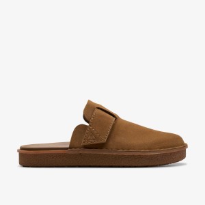 Sandale Barbati Clarks Litton Mule Cola Suede Cola | 195462EVB