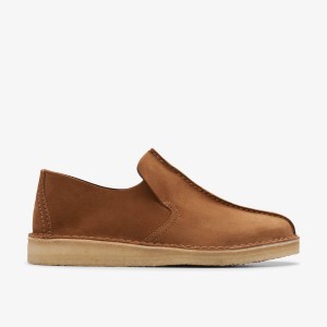 Slip On & Loafers Barbati Clarks Desert Mosier Cola Suede Cola | 358017POF