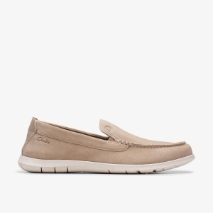 Slip On & Loafers Barbati Clarks Flexway Step Sand Suede Maro | 406721YZB