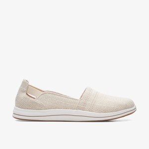 Slip Ons Dama Clarks Breeze Step II Natural Interest Bej | 964713FLP