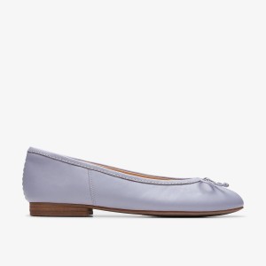 Slip Ons Dama Clarks FAWNA LILY Lilac Leather Violet | 360125CXV