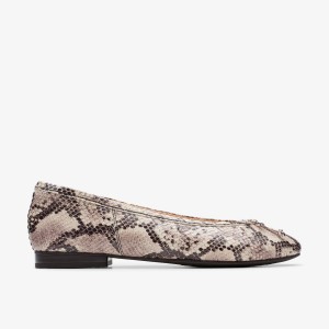 Slip Ons Dama Clarks Fawna Lily Snake Print Snakeskin | 451306OWK