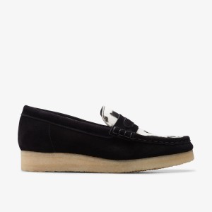 Slip Ons Dama Clarks Wallabee Loafer Cow Print HairOn Cow Print HairOn | 612847FOZ